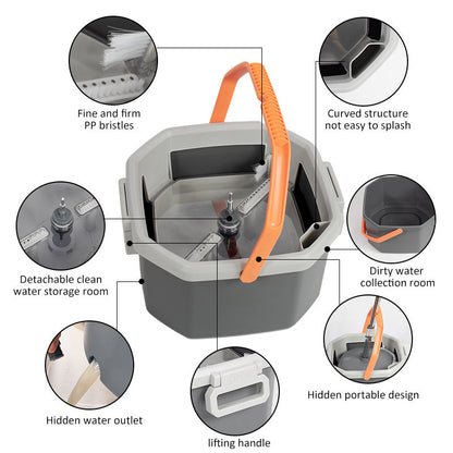 Cleanyx™ SpinClean Mop & Bucket System