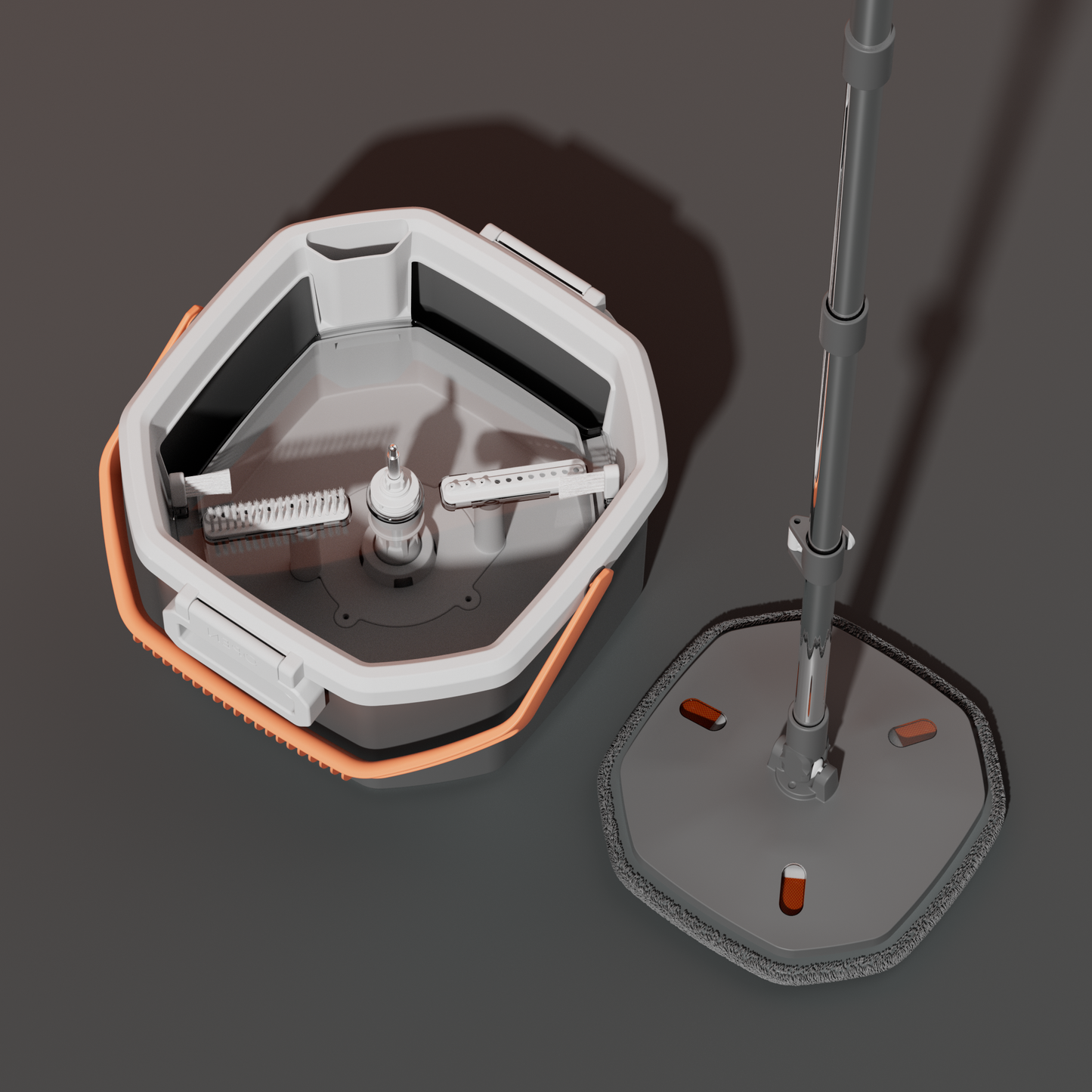 Cleanyx™ SpinClean Mop & Bucket System